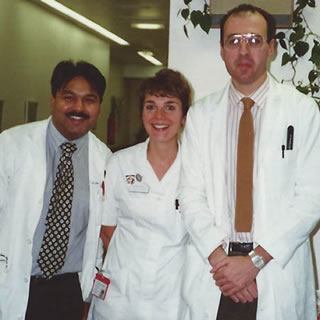 Staff members mid 1990s