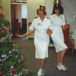 Christmas, late 1980s