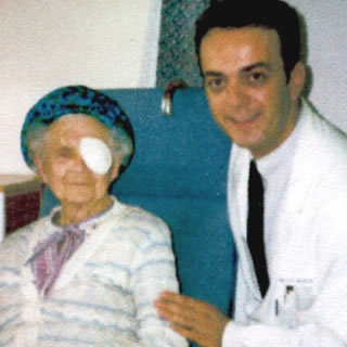 First ever Day-case cataract surgery patient