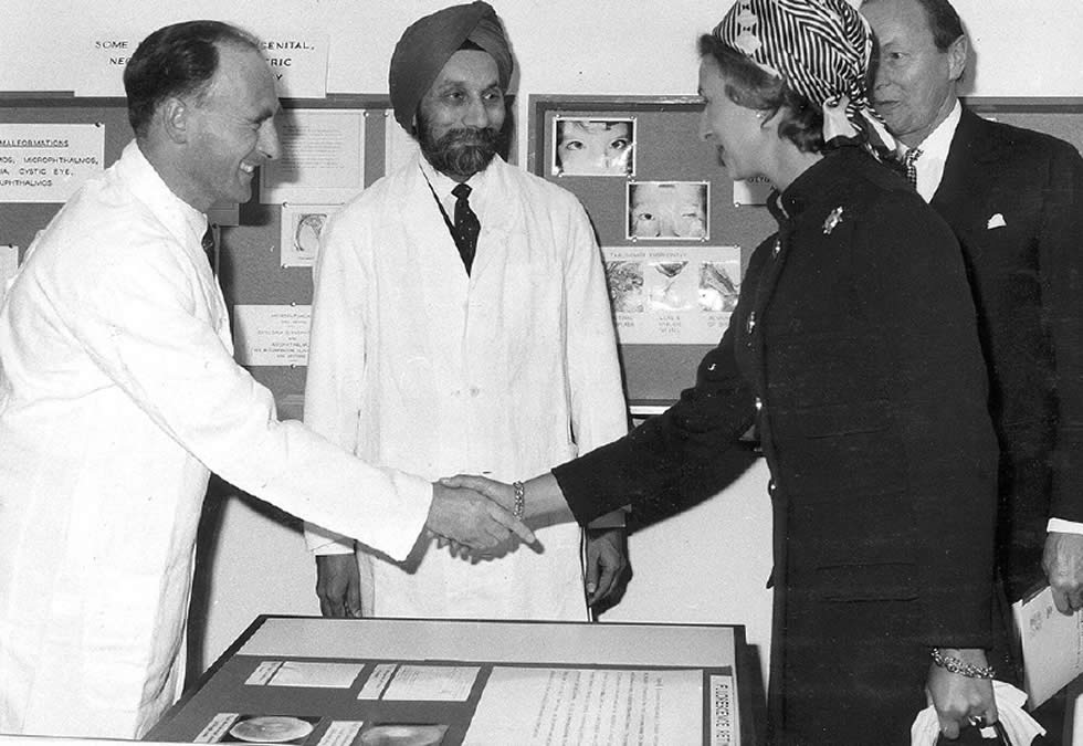 Official opening of the Eye Pavilion