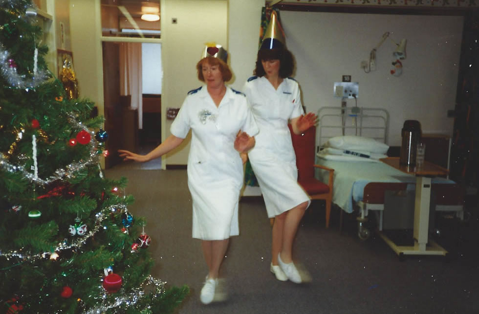 Christmas, late 1980s